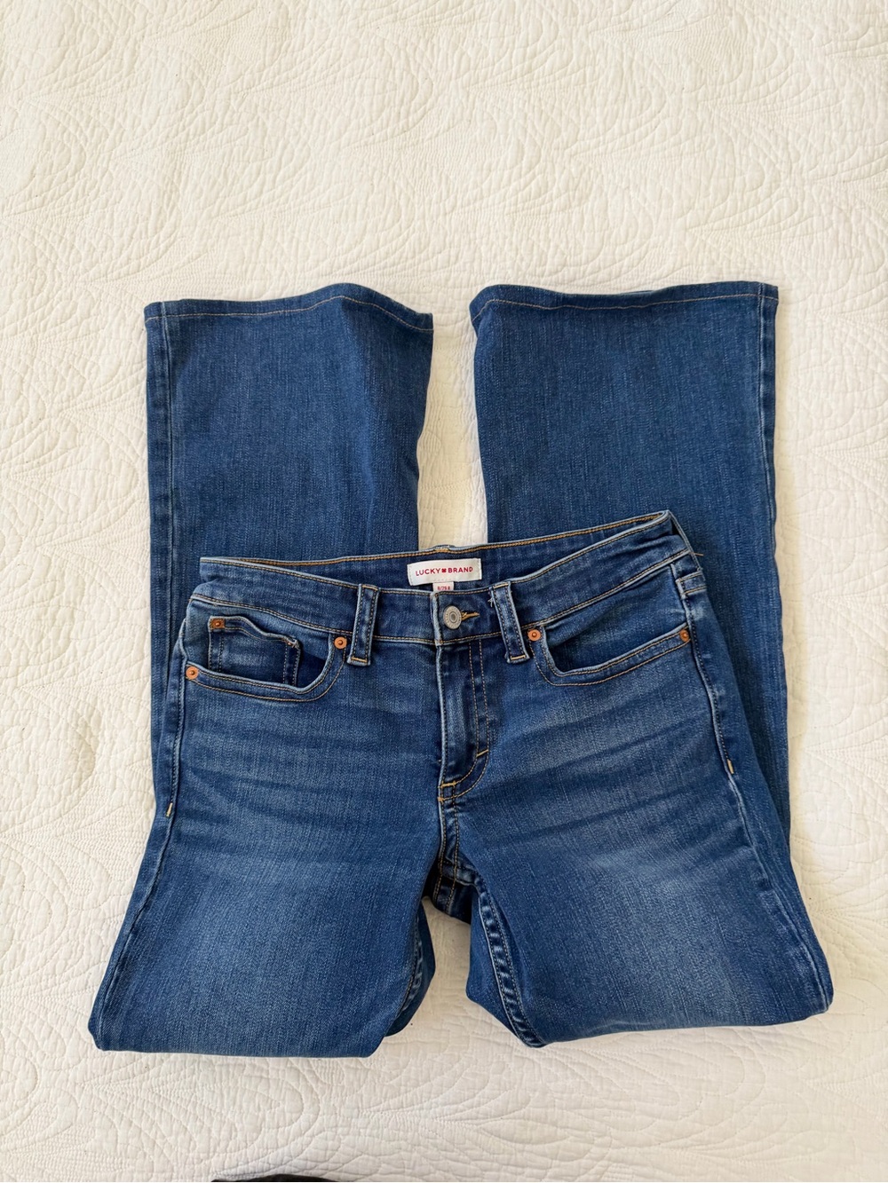 Lucky Brand Women's Medium Blue Bootcut Jeans